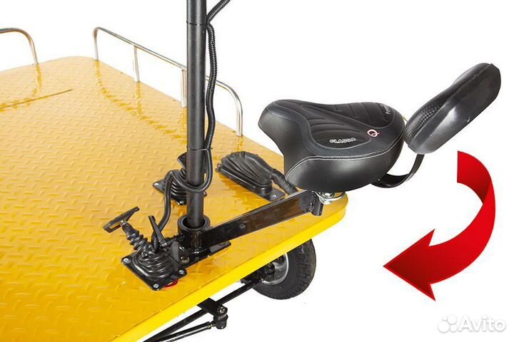 Электротележка RuTrike склад 1500 New