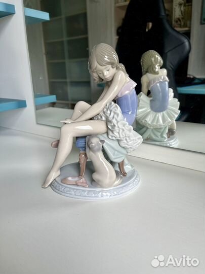 Фарфор статуэтка Lladro 5689 балерина отлич