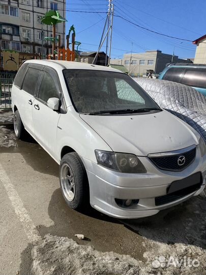 Mazda MPV 2.0 AT, 2001, битый, 319 619 км