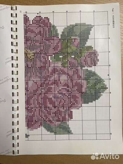 Остатки от наборов вышивки крестом