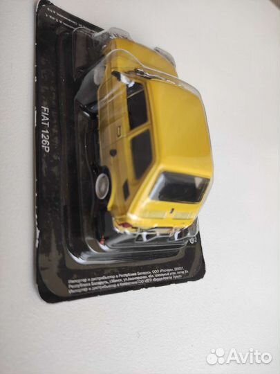 Машинки модели СССР Fiat 126p