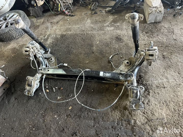 Skoda octavia а7 задняя балка в сборе