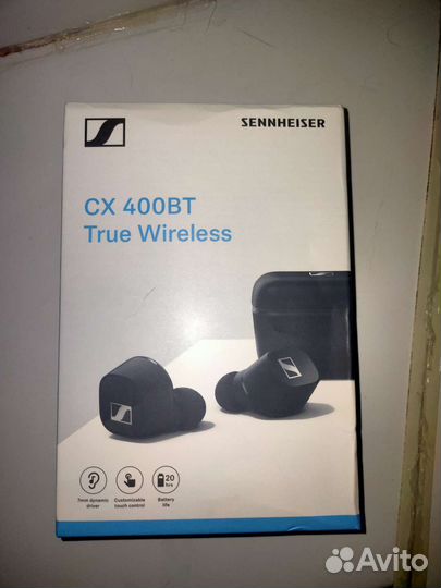 Беспроводные наушники sennheiser cx400bt