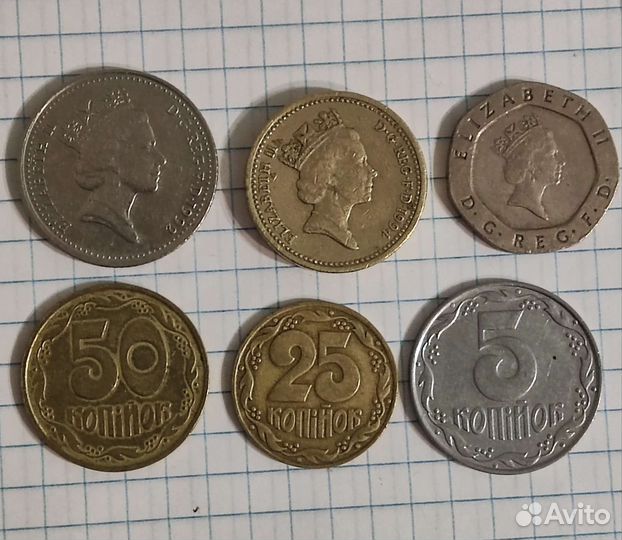 Коллекция монет. 95 шт