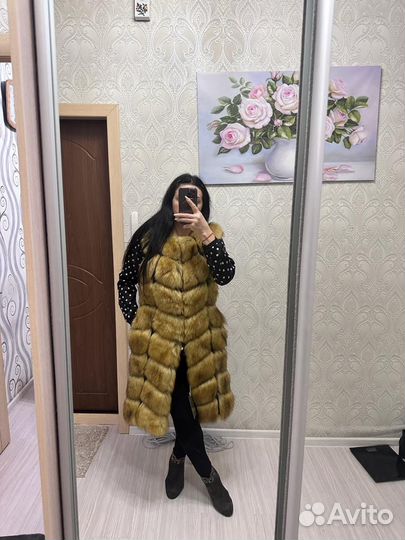 Шуба жилет