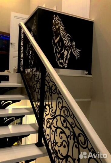 Лестницы г-образные