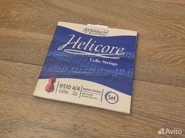 Струны для виолончели D’addario Helicore H510 4/4