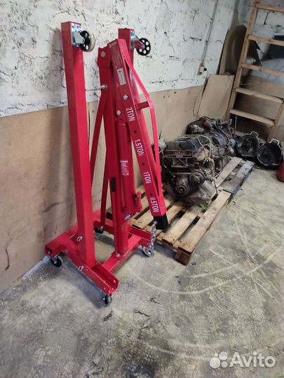 Гусь кран для снятие мотора до 2тон. (аренда)