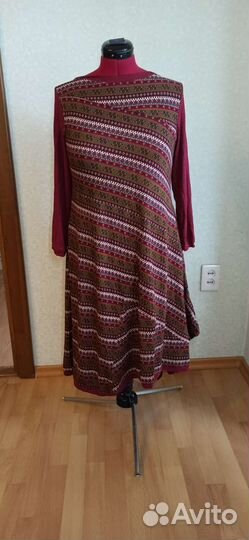 Трикотажное платье