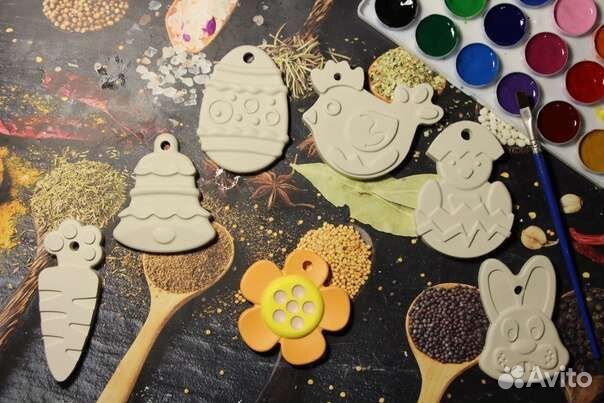 Гипсовые фигурки раскраски