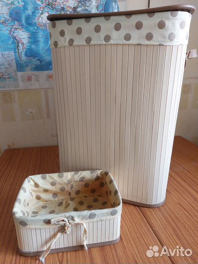 Корзина для белья, хранения игрушек 59*43*34 см