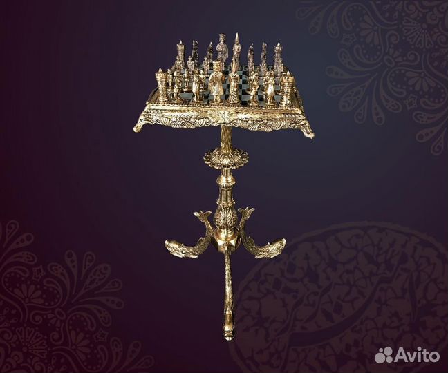 Шахматы из бронзы