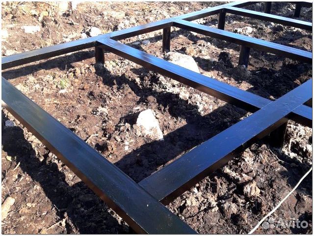 Фундамент свайный-винтовой под ключ