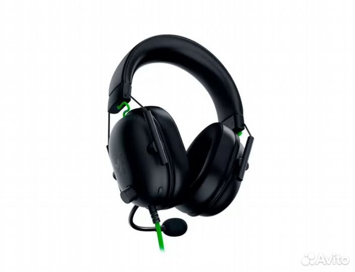 Наушники Razer Blackshark V2 X Green & BlackShark