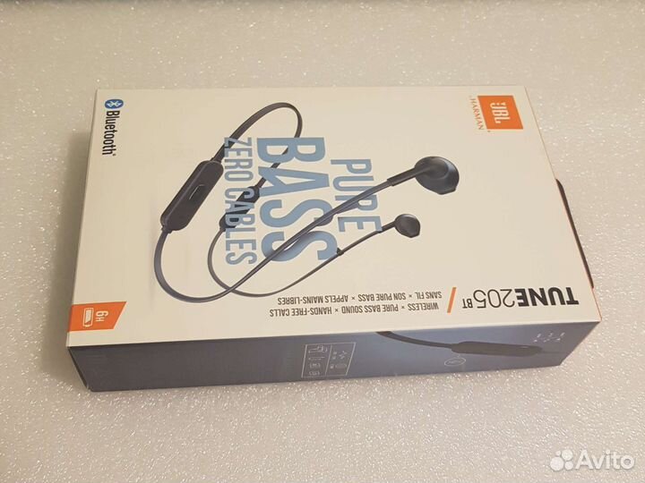 Беспроводные наушники JBL Tune 205BT