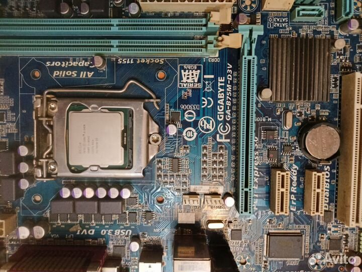 Материнская плата с процессором i5 3450