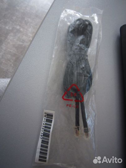 Двужильный телефонный кабель 2 м