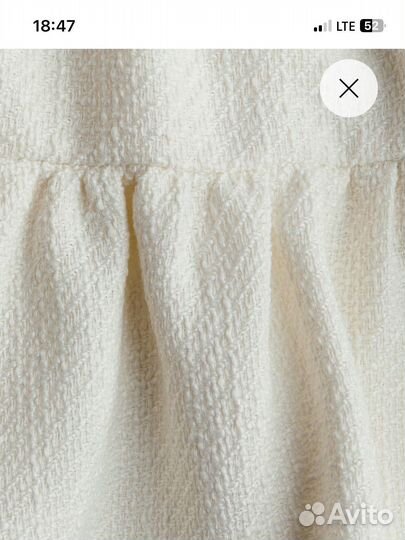 Платье для девочки hm 128 новое