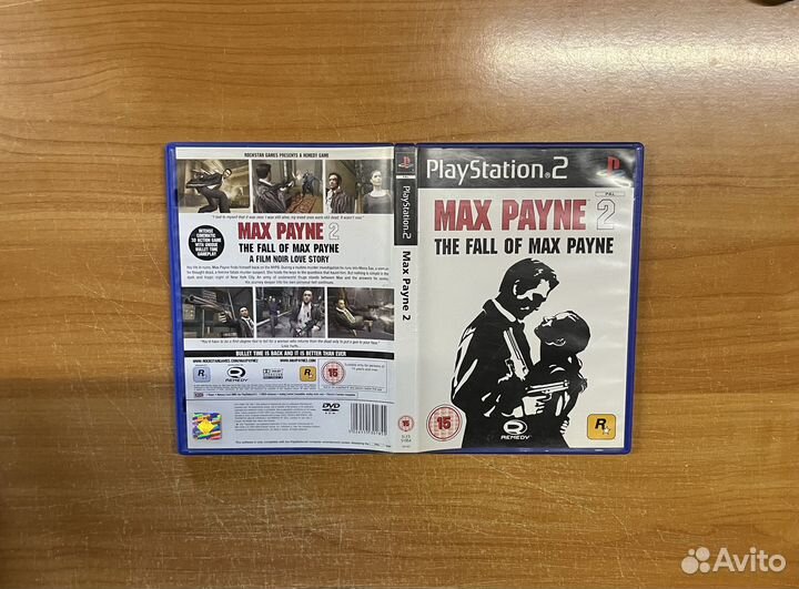 PS2 Max Payne 2 the Fall of Max Payne