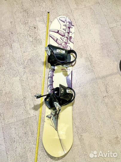 Сноуборд с креплениями