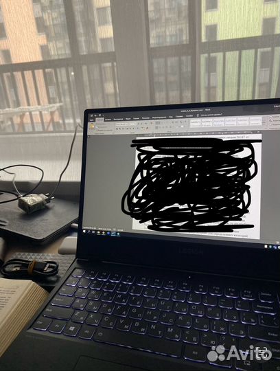 Игровой ноутбук lenovo legion y540