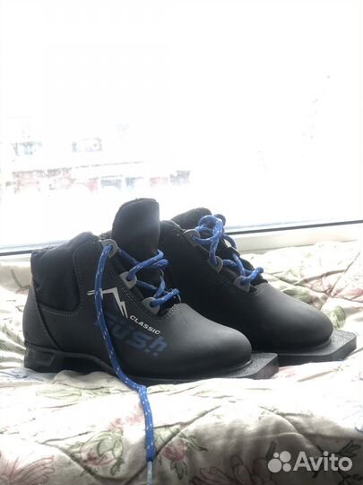 Лыжные ботинки детские 30