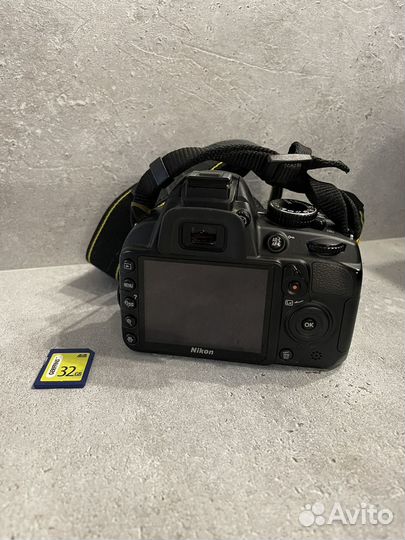 Зеркальный фотоаппарат nikon d3100
