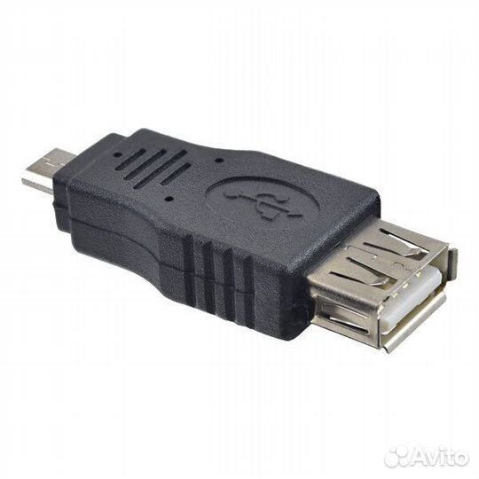 Переходник microusb x USB (OTG) -0.1 м. Perfeo A70