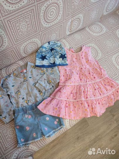 Пакет вещей на девочку 92