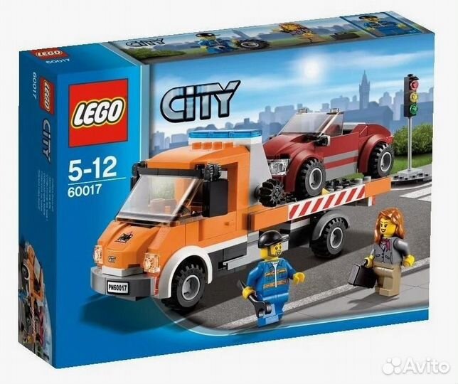 Lego City 60017 эвакуатор