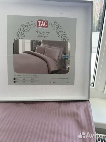 Постельное белье сатин евро Tac