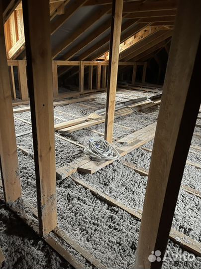 Эковата утиплитель домов,потолков,стен