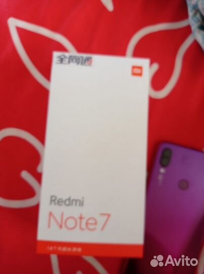 Телефон Xiaomi redmi note 7
