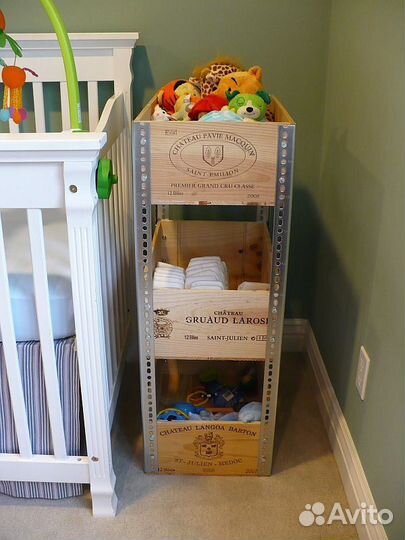 Деревянный ящик бу от вина