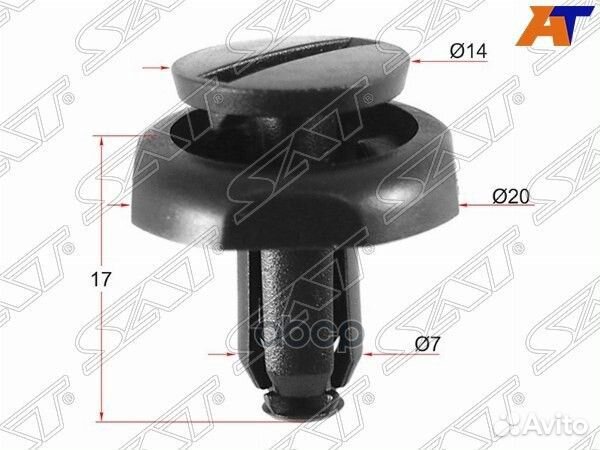 Клипса капота VAG/toyota/lexus (1 шт.) stm11261