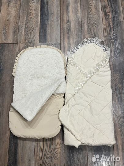 Зимний конверт в коляску