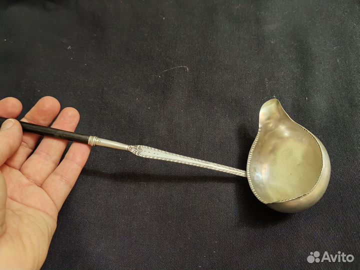 Половник для пунша серебро