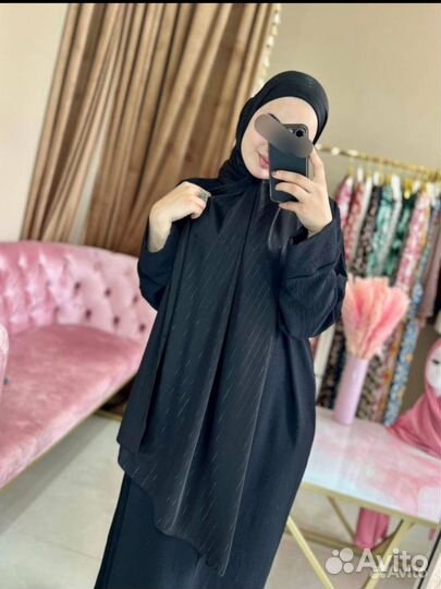 Хиджаб с шарфом