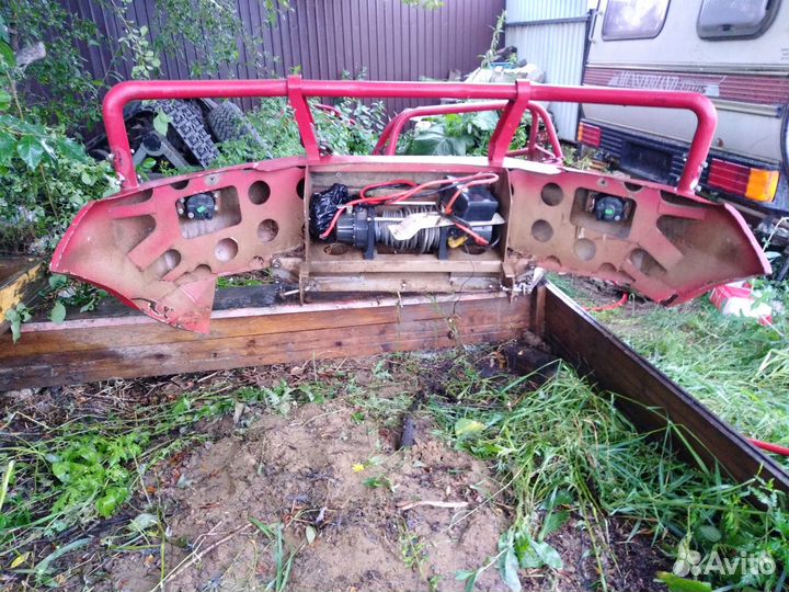 Бампер передний toyota hilux pick up с 2015г