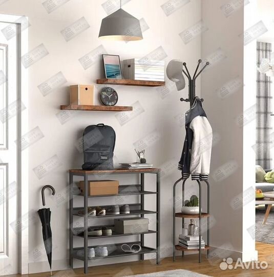Полка обувная лофт 