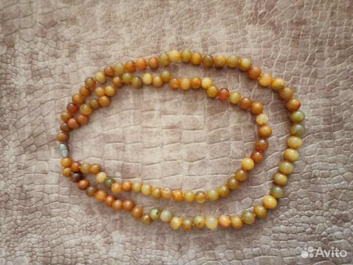 Бусы, колье, браслеты из натуральных камней винтаж