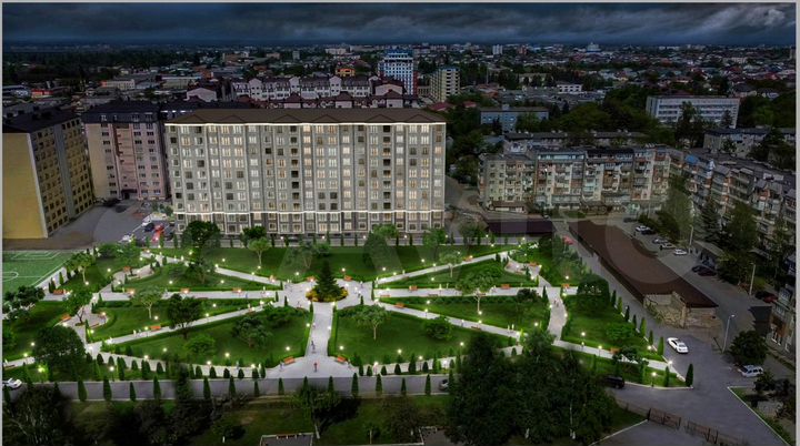 3-к. квартира, 122,5 м², 2/10 эт.