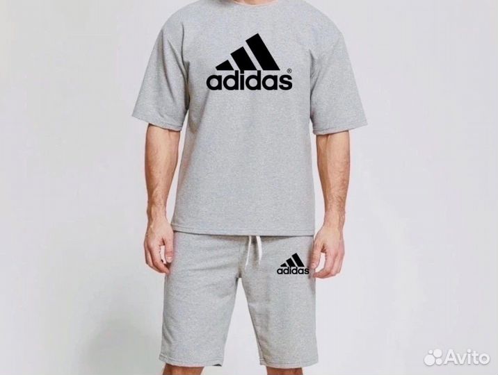 Крутой спортивный костюм Адидас(Шорты и фкутболка)