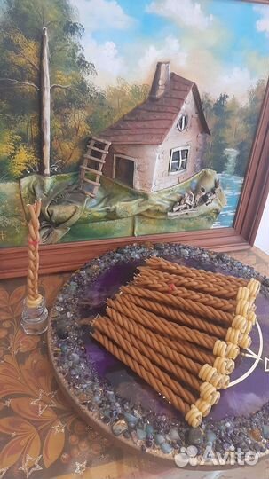 Свечи- скрутки мощные по старинным рецептам