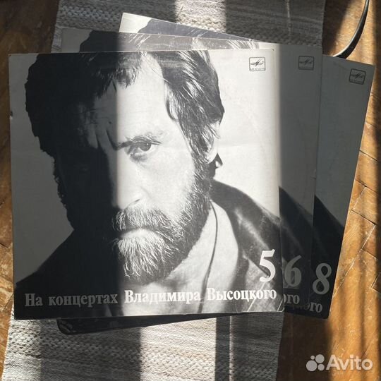 Виниловые пластинки Высоцкого
