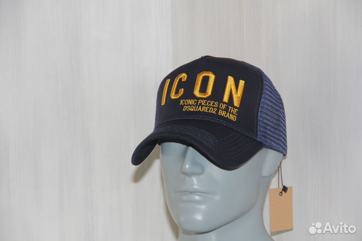 Кепка Dsquared icon с сеточкой Dsquared2