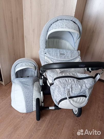 Коляска 2 в 1 verdi faster+ автолюлька