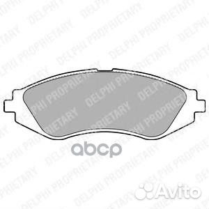 Колодки тормозные дисковые, комплект LP1779 Delphi