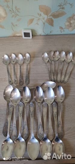 Набор Столовых приборов мельхиор