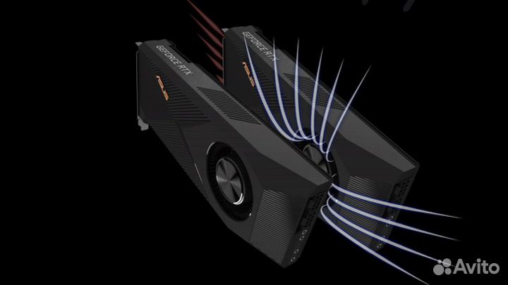Видеокарта asus GeForce RTX 3090 turbo (bulk) (TUR